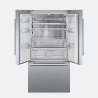 A white Bosch freezer